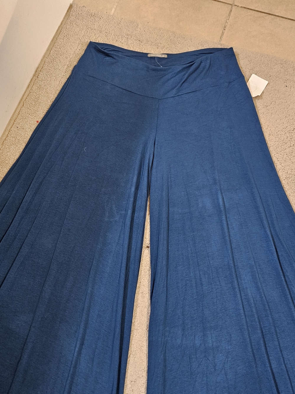 Nally & Millie Blue Palazzo Pants – Size XL - Picture 4 of 9